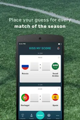 Kiss my Score android App screenshot 1